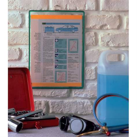 Hänge-Klarsichttaschen, Hochformat A3, VE 5 Stück, Farbe blau - TARIFOLD (OFFICELINE) - Bild2