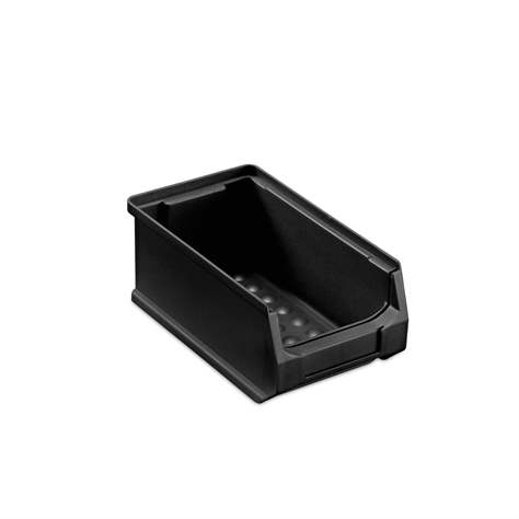 ESD Sichlagerkasten STORAGE  170 x 100 x 75 mm, schwarzt