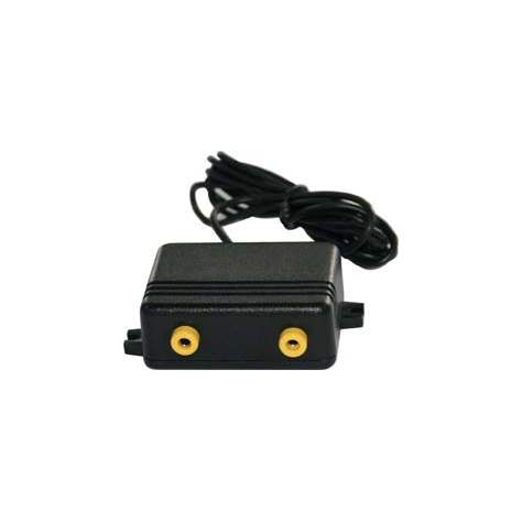 Erdungspunkt, 2 Bananenbuchsen 4 mm