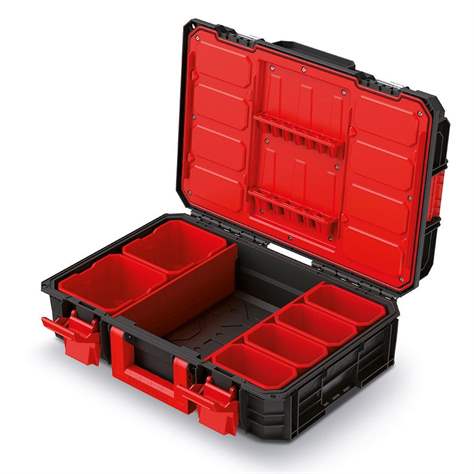 Werkzeugkoffer X BLOCK PRO 20, schwarz, 546x380x194 mm - Bild2