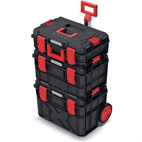 Set cutii de scule pe roti X BLOCK PRO 546x380x870 mm