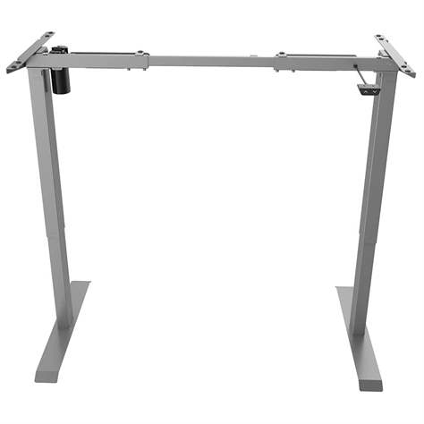 Bürotisch 1600x800 mm, elektrisch höhenverstellbar 710-1210 mm, Tischdesk Ahorn / Gestell grau - Bild6