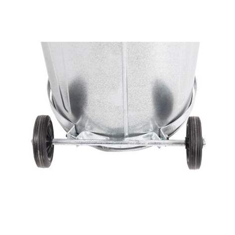 Fahrgestell für verzinkte Mülltonne 110l