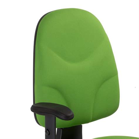 Bürodrehstuhl WEBST@R mit Armlehnen, Stoffbezug Sempre, Farbe schwarz, Rahmenkonstruktion schwarz - Nowy Styl Group - Bild2