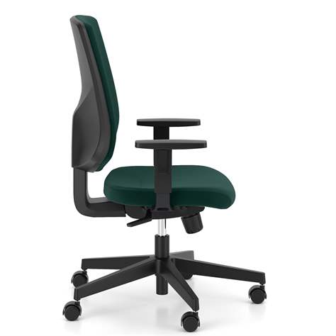 Bürodrehstuhl NEXTER, Stoffbezug Sempre, Hellgrün, Rahmenkonstruktion schwarz - Nowy Styl Group - Bild2