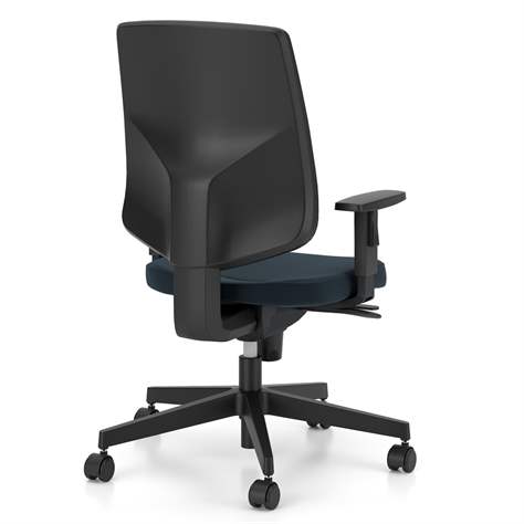 Bürodrehstuhl NEXTER, Stoffbezug Sempre, Hellgrün, Rahmenkonstruktion schwarz - Nowy Styl Group - Bild4