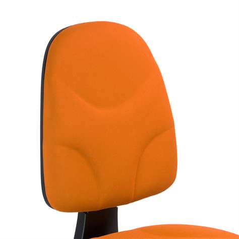 Bürodrehstuhl WEBST@R, Stoffbezug Sempre, Farbe rot, Rahmenkonstruktion schwarz - Nowy Styl Group - Bild6