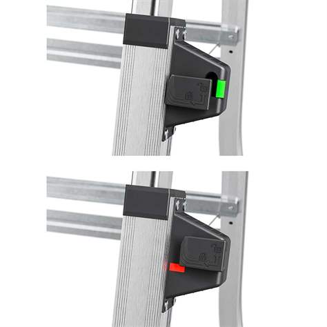 Die Alu-Teleskop-Stehleiter, Plattformhöhe max. 1,09 m - Bild3