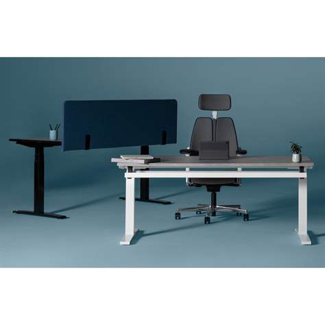 Ergonomischer Bürostuhl XILIUM DUO-BACK mit Kopfstütze und 4D Armlehnen, ergonomisch, Stoffbezug ERA, Farbe Schwarz, Konstruktion schwarz - Nowy Styl Group - Bild10