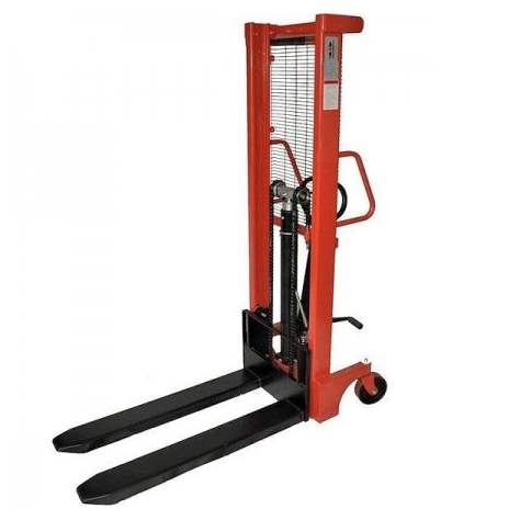 Hochhubstapler, manuell, Tragfähigkeit 1000 kg, Hubhöhe 1600 mm