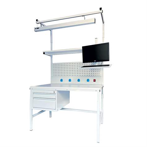 Energieleiste, 6 Steckdosen 230 V/Sicherung 10 A, Länge 1800 mm - Kovona Lysa nad Labem - Bild3