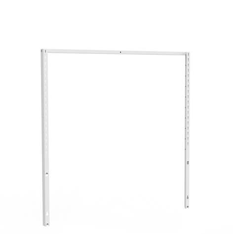 Niedrige Aubauprofile für Tischlänge 1800 mm