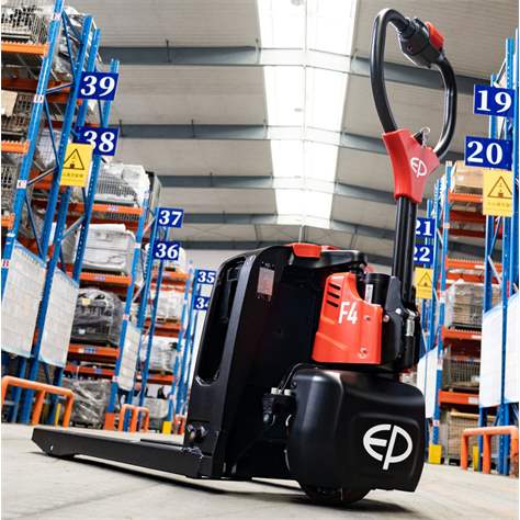 Paletthubwagen mit elektrischem Hub und Fahrwerk EP F4, Tragfähigkeit 1500 kg - Bild6