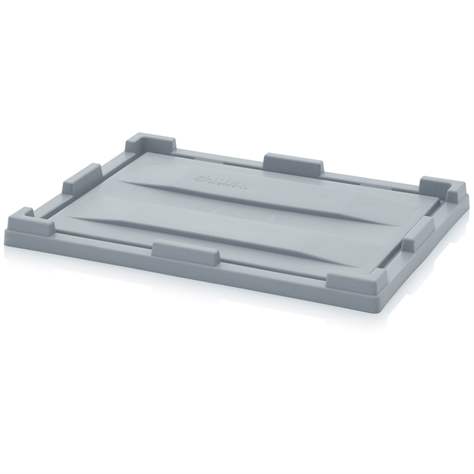 Deckel für Bigboxen, Grau, 800 x 600 mm