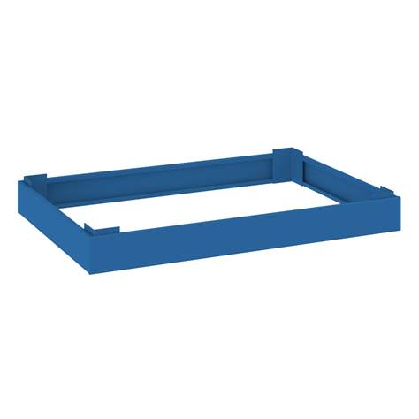 Soclu din tablă 100 mm pentru dulap pentru proiecte format A1, culoare albastru RAL5010 - Malow