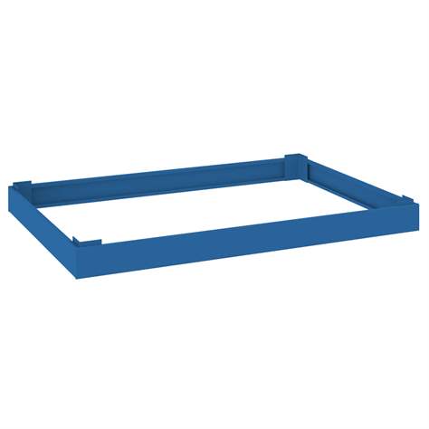 Soclu din tablă 100 mm pentru dulap pentru proiecte format A0, culoare albastru RAL5010 - Malow