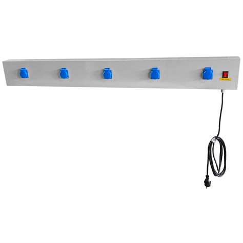 Energieleiste, 6 Steckdosen 230 V/Sicherung 10 A, Länge 1800 mm - Kovona Lysa nad Labem - Bild4