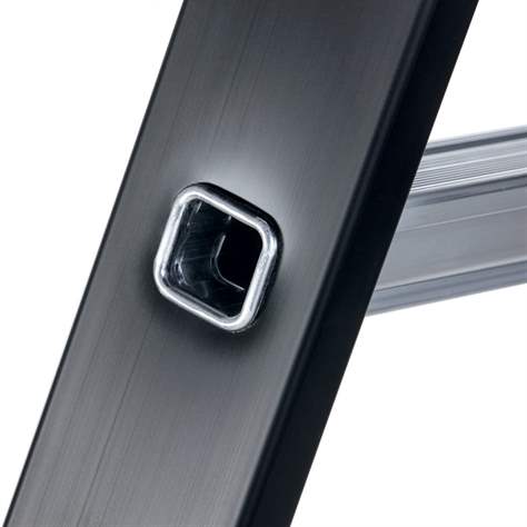 Profi-Anlegeleiter, Belastung 250 kg, Höhe 2940 mm, 10 Stufen - Bild3