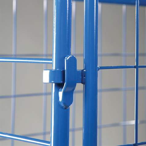 Etagenwagen VARIOfit mit 3 Hochwänden, Gesamthöhe 1180 mm, 3 Etagen 850 x 500 mm, Tragfähigkeit 400 kg - Cordes - Bild5