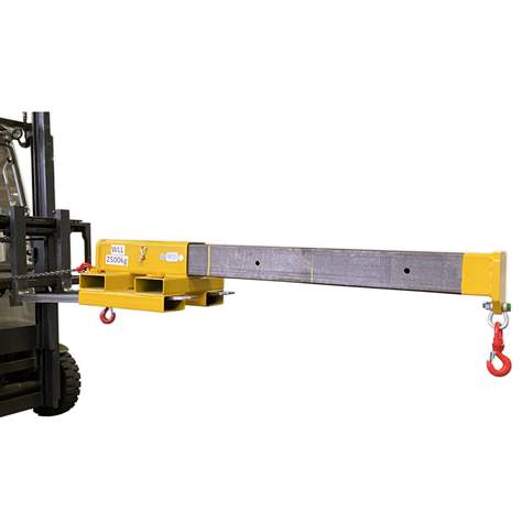 Universelle Hebetraverse für Gabelstapler, Tragfähigkeit 2500 kg