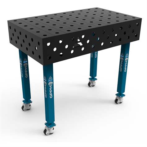 Roată pentru masa de sudura GPPH DIY - preț suplimentar pentru 1 set cu 4 buc. - imagine2