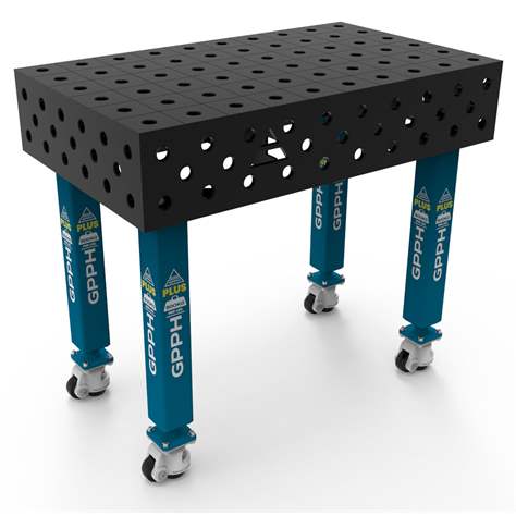 Příplatek za sadu koleček pro svařovací stůl GPPH PLUS, bal. 4 ks - obrázek3