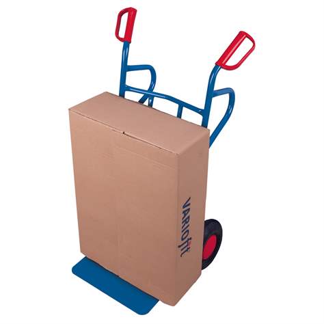 Sackkarre VARIOfit, extra breit, Tragfähigkeit 250 kg, Schaufel 480 x 300 mm, Luftbereifung - Cordes - Bild2