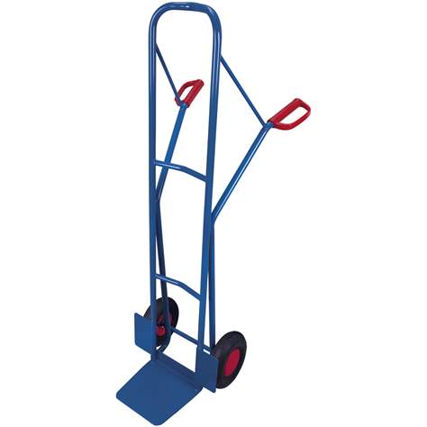 Rudl VARIOfit, ocelový super vysoký, nosnost 250 kg, lopata 320 x 250 mm, bantamová kola - Cordes