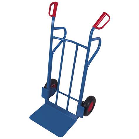 Sackkarre VARIOfit, extra breit, Tragfähigkeit 250 kg, Schaufel 480 x 300 mm, Luftbereifung - Cordes