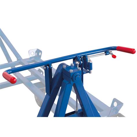 Naklápěcí rám pro paletový podvozek 1200x800 mm, nosnost 500 kg - Cordes - obrázek5