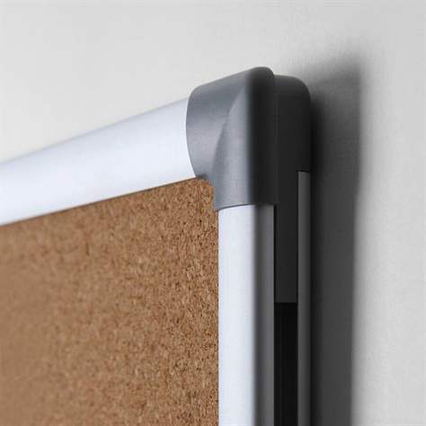 Kork-Pinnwand, Aluminium-Rahmen, 900 x 600 mm - Bild2