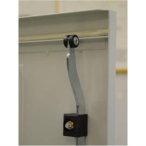 Geräteschrank, staubdicht, HxBxT: 1950 x 950 x 400 mm, 4 Fachböden, Farbe Grau RAL7035 - Malow - Bild3