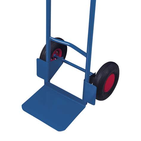 Rudl VARIOfit, ocelový, nosnost 200 kg, lopata 320 x 250 mm, bantamová kola, barva antracit RAL7016 - Cordes - obrázek3