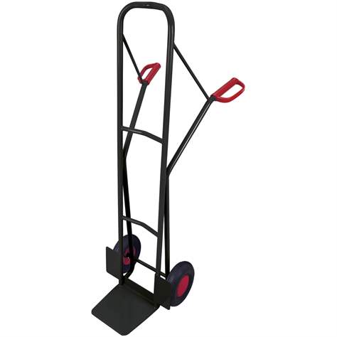 Rudl VARIOfit, ocelový super vysoký, nosnost 250 kg, lopata 320 x 250 mm, bantamová kola, barva antracit RAL7016 - Cordes