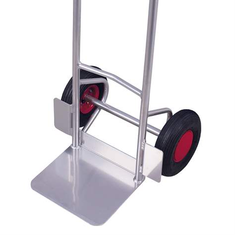 Sackkarre VARIOfit aus Aluminium, Tragfähigkeit 150 kg, Schaufel 320 x 250 mm, Luftbereifung - Cordes - Bild3