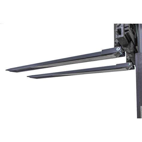 Brațe de prelungire, lungime 1600 mm, pentru profil furcă 150x50 mm, ambalare 2 buc - Bauer GmbH - imagine2