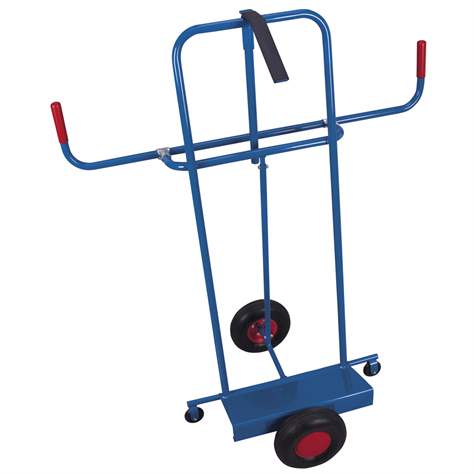 Plattenkarre VARIOfit mit verstellbarem Niederhalter, Tragfähigkeit 250 kg - Cordes