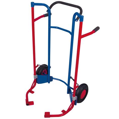 Reifenkarre VARIOfit, Tragfähigkeit 200 kg, Höhe 1165 mm, Luftbereifung - Cordes