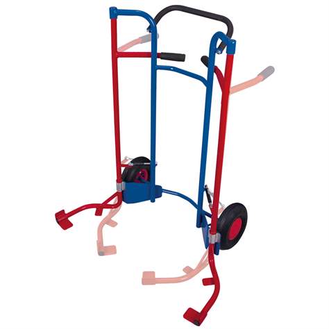 Reifenkarre VARIOfit, Tragfähigkeit 200 kg, Höhe 1165 mm, Luftbereifung - Cordes - Bild5