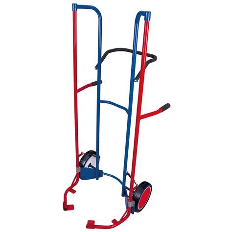 Reifenkarre VARIOfit, Tragfähigkeit 200 kg, Höhe 1600 mm, Vollgummibereifung - Cordes