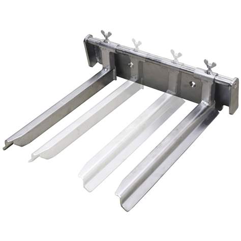 Gabelzinken für Materialheber, verstellbar, Innenbreite 60-390 mm, Tiefe 450 mm - Cordes