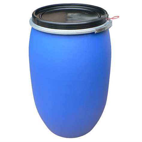 Deckelfass, HDPE, Inhalt 120 l