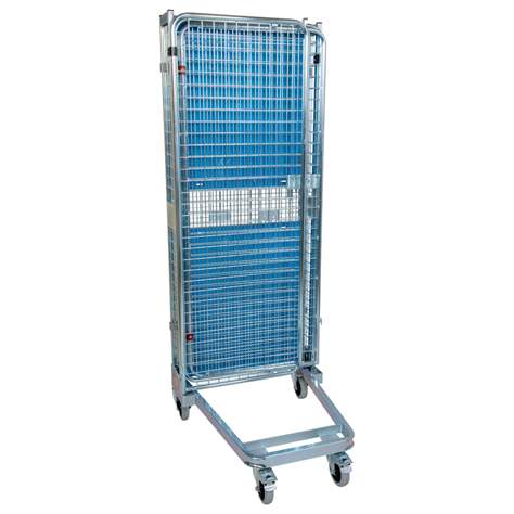 Steckbarer, Antidiebstahl-Rollcontainer „nestainer“, 5-seitig, ohne Fachböden, BxTxH: 725x820x1890 mm - Bild3