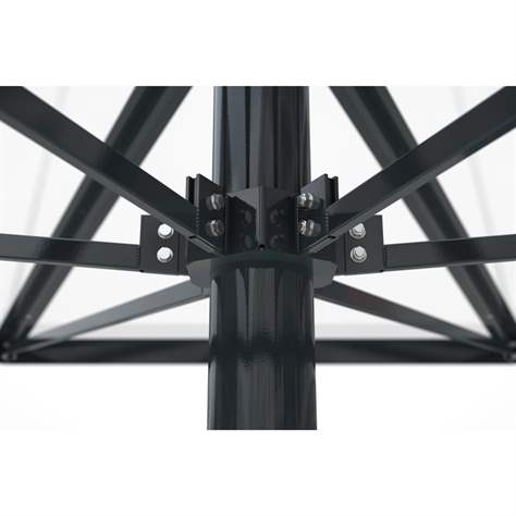 Acoperitoare REGENSBURG, formă acoperiș - acoperiș piramidă - baza pătrat, înălțime 3,05 m - WSM - Walter Solbach Metallbau GmbH - imagine5