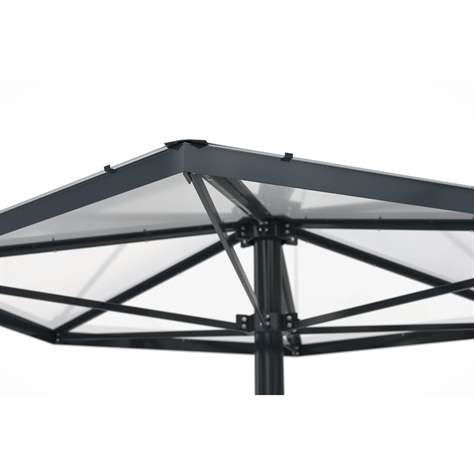 Acoperitoare REGENSBURG, formă acoperiș - acoperiș piramidă - baza pătrat, înălțime 3,05 m - WSM - Walter Solbach Metallbau GmbH - imagine6