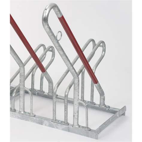 Acoperitoare pentru biciclete S18, pe o parte 4300 x 2330 mm,8 locuri de parkare, spate, pereți laterali și jgheab - WSM - Walter Solbach Metallbau GmbH - imagine8