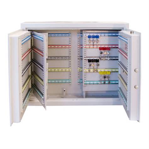 Dulap de siguranță antiefracție pentru chei cu 200 cârlige tip seif pentru chei, clasa de siguranță S1 - EN14450, HxLxl: 636 x 460 x 200 mm - imagine3