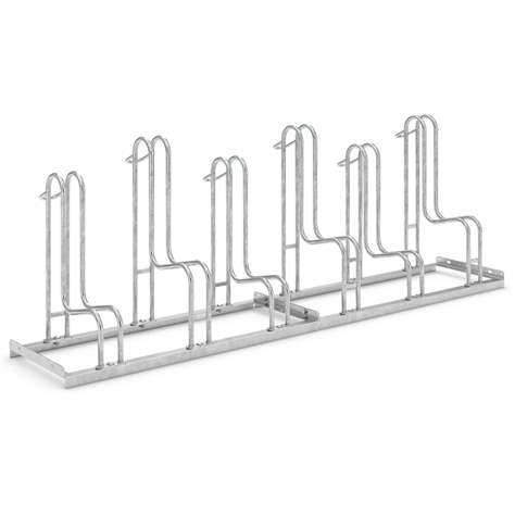 Stabile Fahrradständer (auch für Fahrräder mit Scheibenbremse), 6 Stellplätze - WSM - Walter Solbach Metallbau GmbH