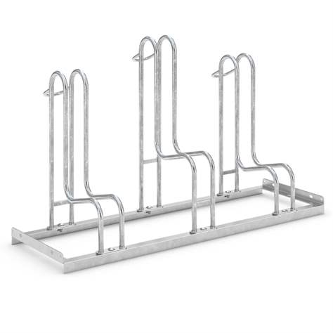 Stabile Fahrradständer (auch für Fahrräder mit Scheibenbremse), 3 Stellplätze - WSM - Walter Solbach Metallbau GmbH