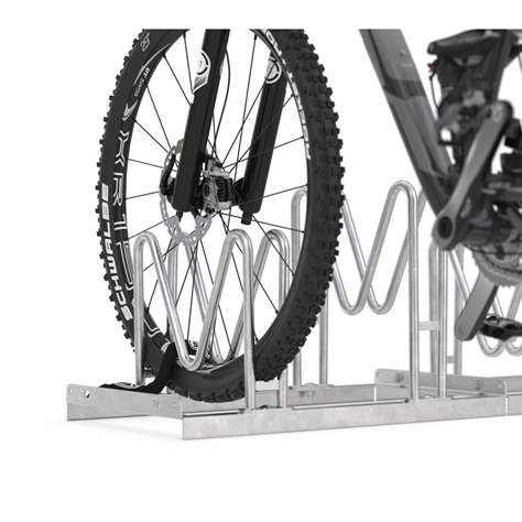 Fahrradständer - Multiparker, einseitig, 6 Stellplätze - WSM - Walter Solbach Metallbau GmbH - Bild4